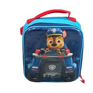 Paw Patrol Blue and Red Lunch Box with Chase